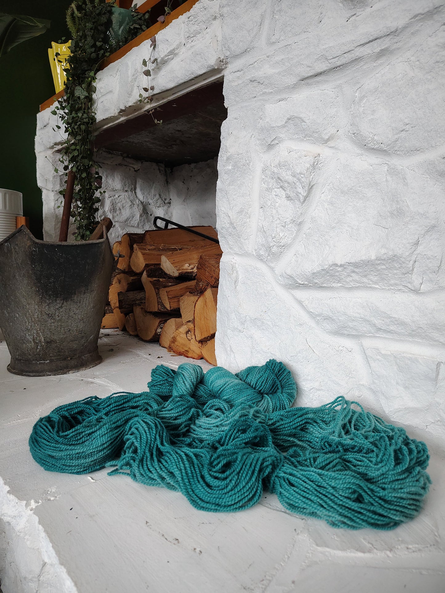 CM (Forest Green) | Hand Dyed Wool Yarn (Wholesale)