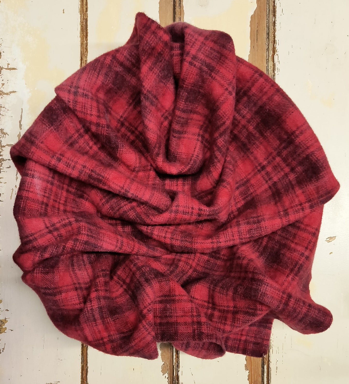 CHILI PEPPER Hand Dyed Plaid Wool (Medium) (Wholesale)