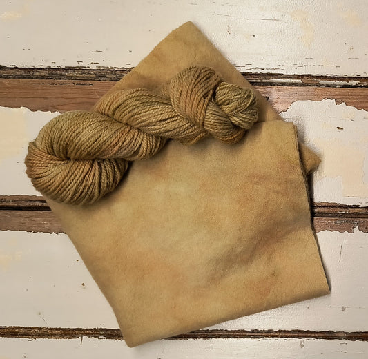 Maple Sugar 01 M Hand Dyed Wool Yarn (Wholesale)