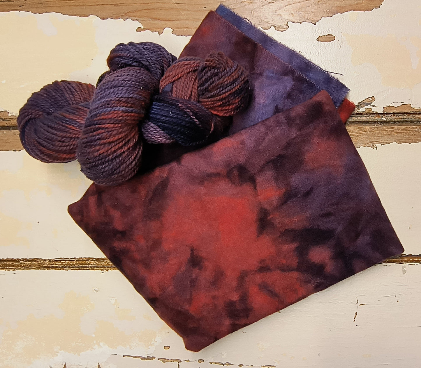 Tanzanite Hand Dyed Wool Yarn (Wholesale)