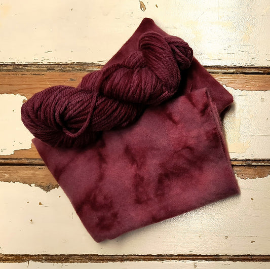 Mahogony 01 M Hand Dyed Wool Yarn (Wholesale)