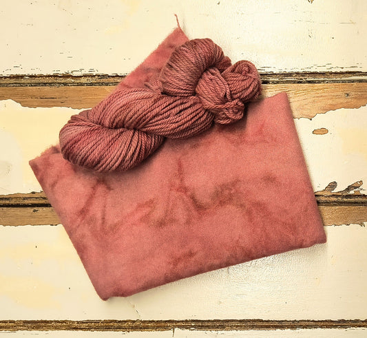 Terra Cotta 01 M Hand Dyed Wool Yarn (Wholesale)