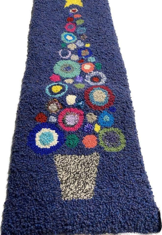 SLIM PENNY TREE (enlarged) Pattern - All About Ewe Wool Shop