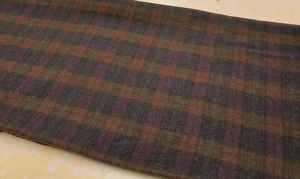 Quarter Yard Wool Off The Bolt | Multi/Plaid 107 - All About Ewe Wool Shop