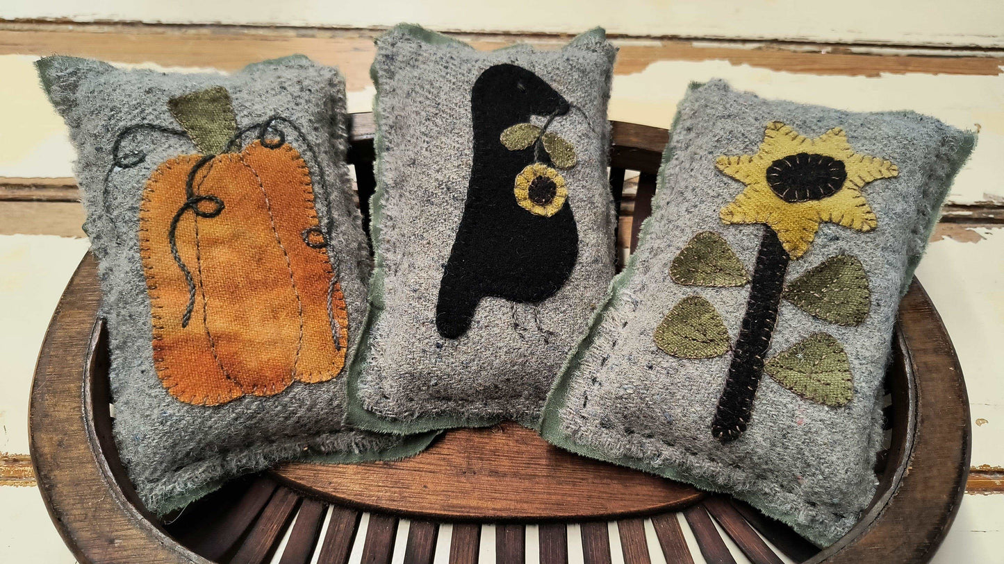 FALL FOR US - Set of 3 Paper Pattern - All About Ewe Wool Shop