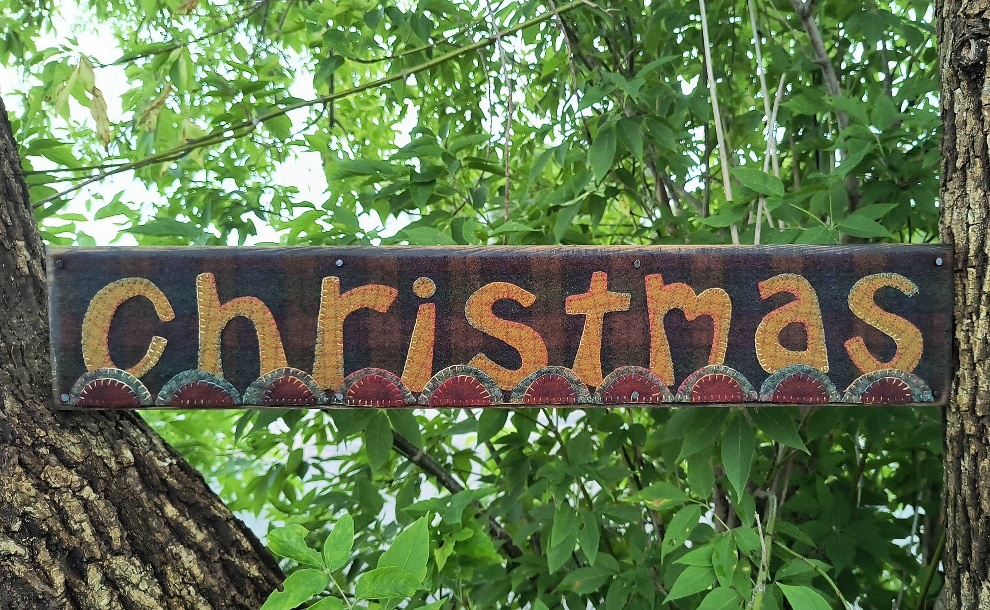 Christmas Board Runner Kit - All About Ewe Wool Shop