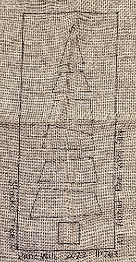 STACKED TREE Pattern - All About Ewe Wool Shop
