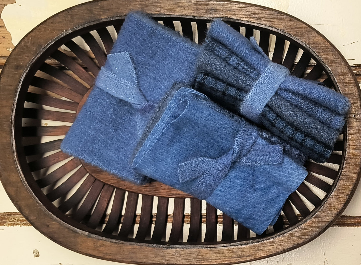 CORNFLOWER BUNDLE Hand Dyed Wool