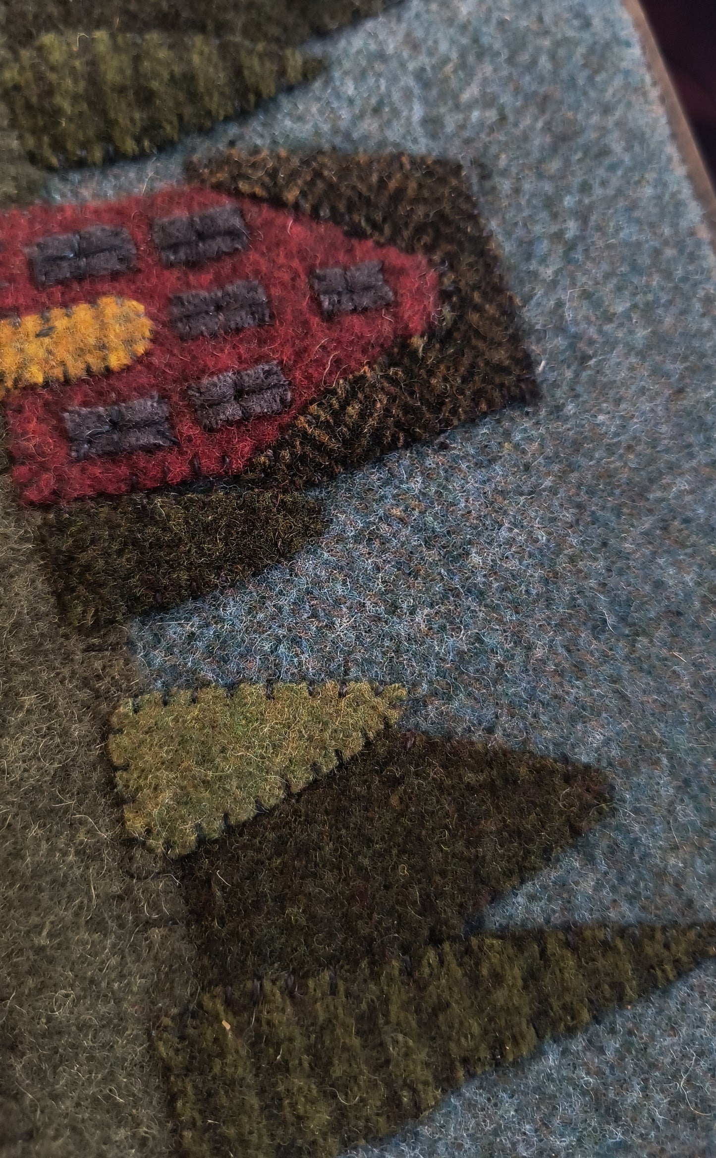 The Village Board Runner Paper Pattern