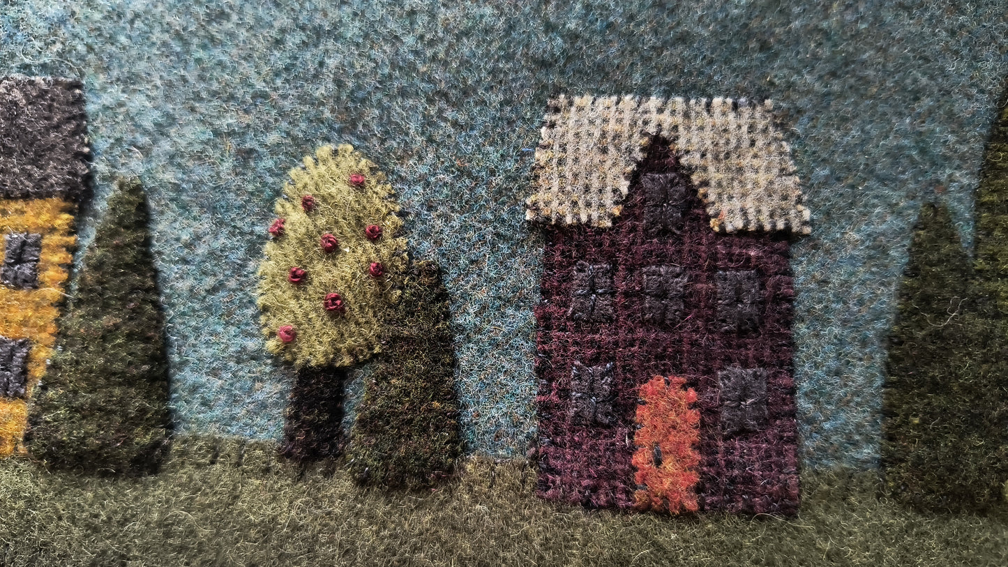 The Village Board Runner Paper Pattern