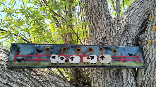 AT THE FENCE Board Runner Kit - All About Ewe Wool Shop