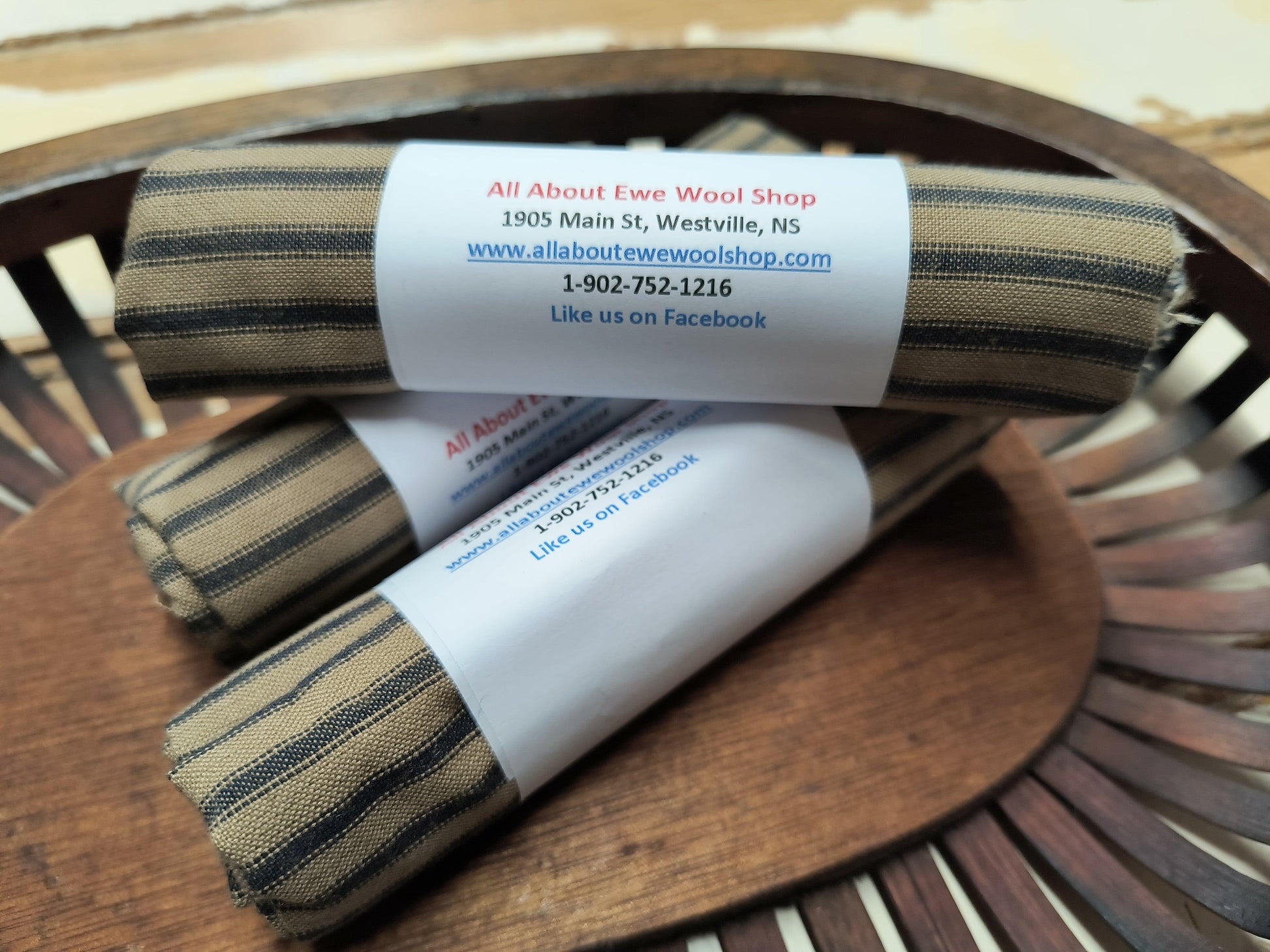 Homespun Fat Quarter - All About Ewe Wool Shop