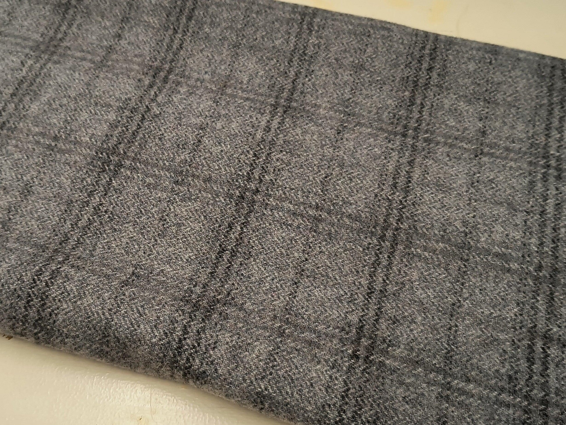 Quarter Yard Wool Off The Bolt | Grey 107 - All About Ewe Wool Shop