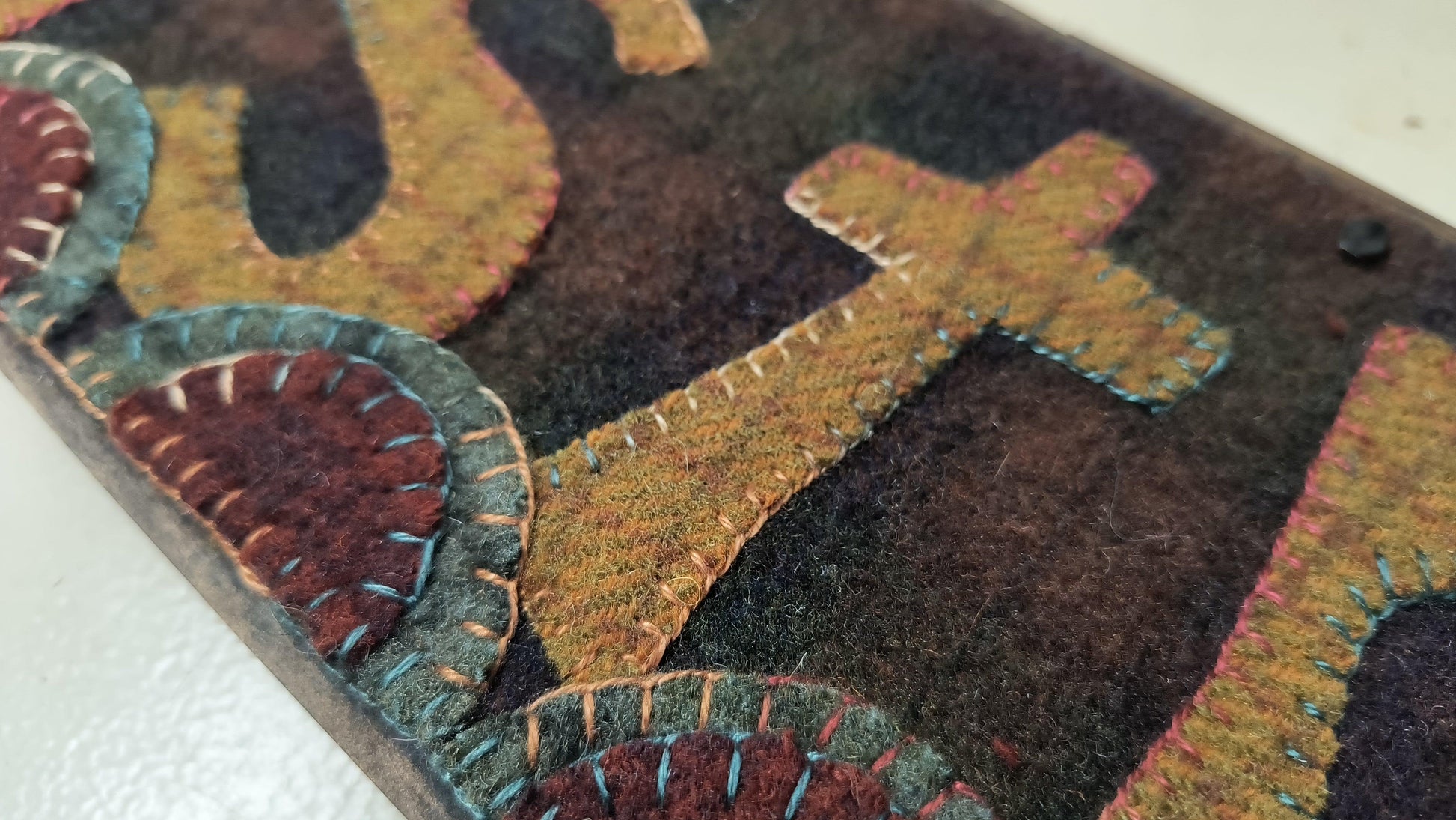 Christmas Board Runner Kit - All About Ewe Wool Shop