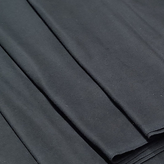 Black 100% Cotton Flannel