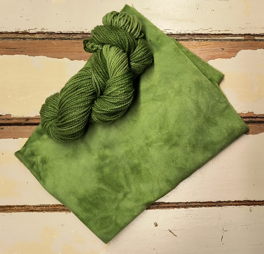 Avocado Hand Dyed Wool Yarn