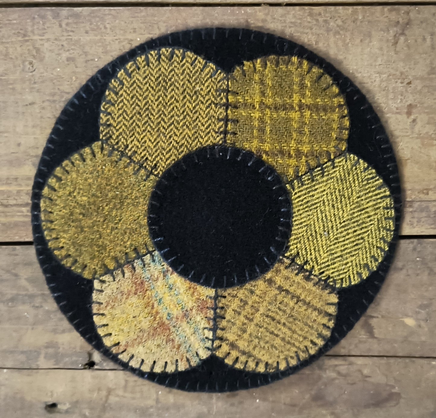 Little Flower Mat - Completed Piece