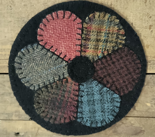 Little Flower Mat - Completed Piece