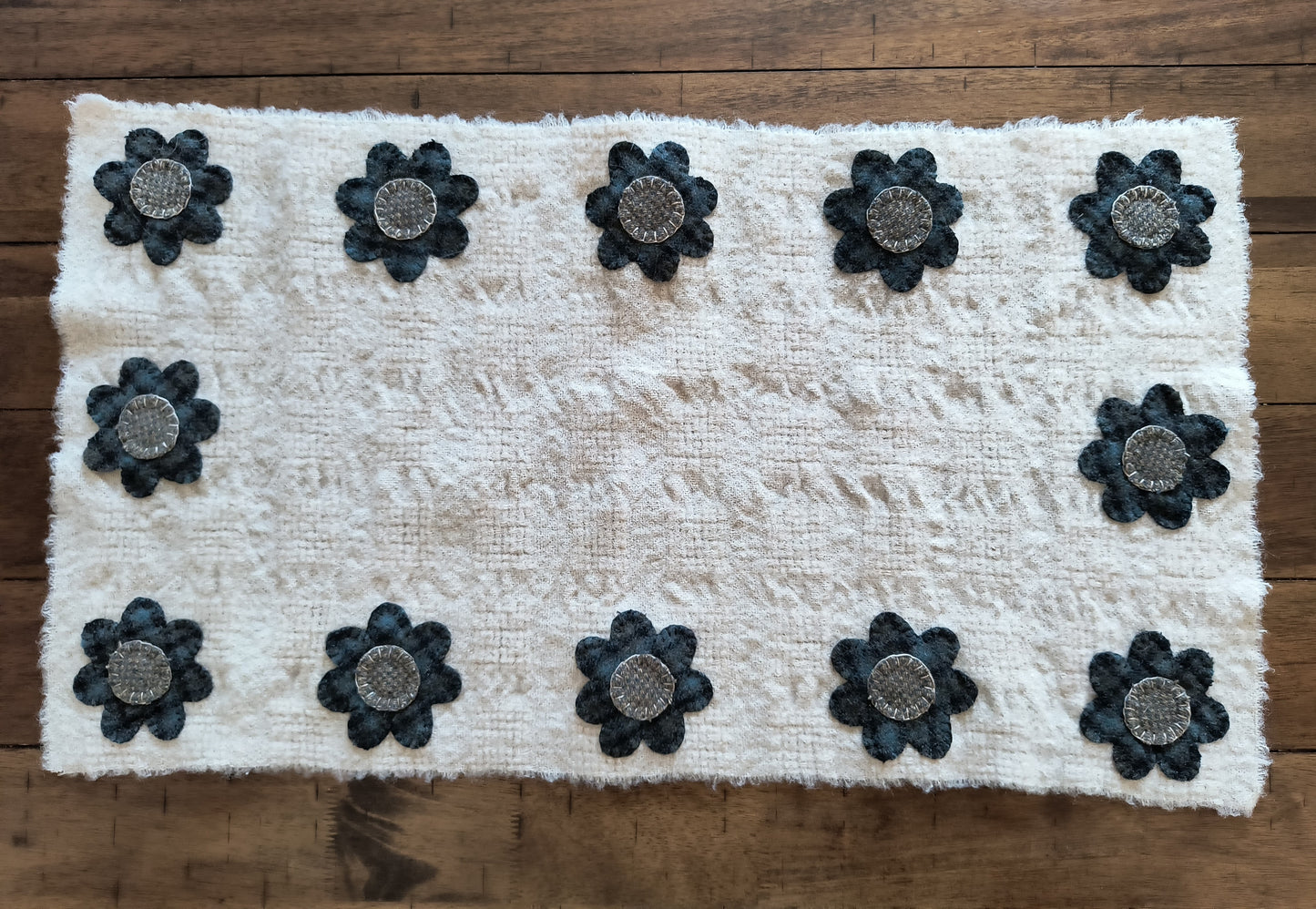 Flower Runner - Completed Piece