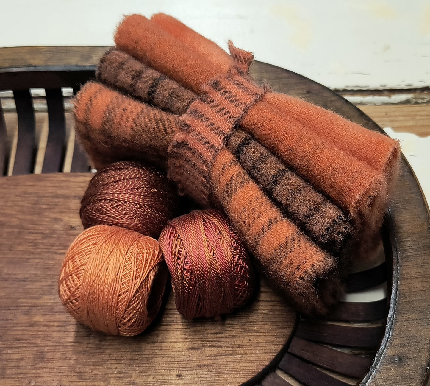 TIGER LILY BUNDLE Hand Dyed Wool
