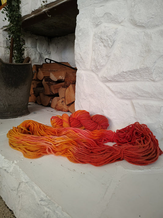CM #6 | Hand Dyed Wool Yarn (Wholesale)