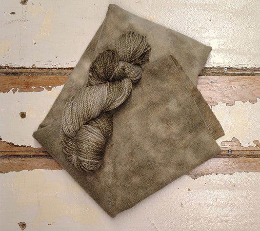 Mushroom Hand Dyed Wool Yarn (Wholesale)