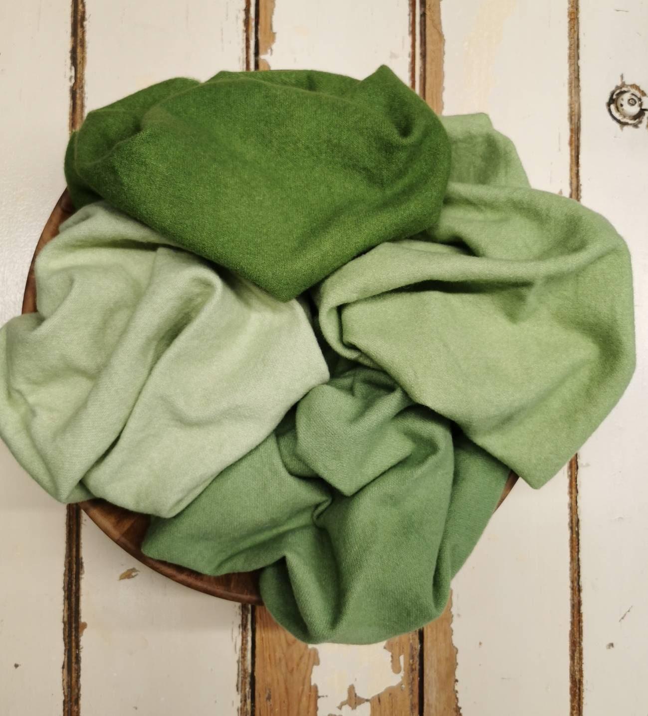 MOSS GREEN Hand Dyed Wool - All About Ewe Wool Shop