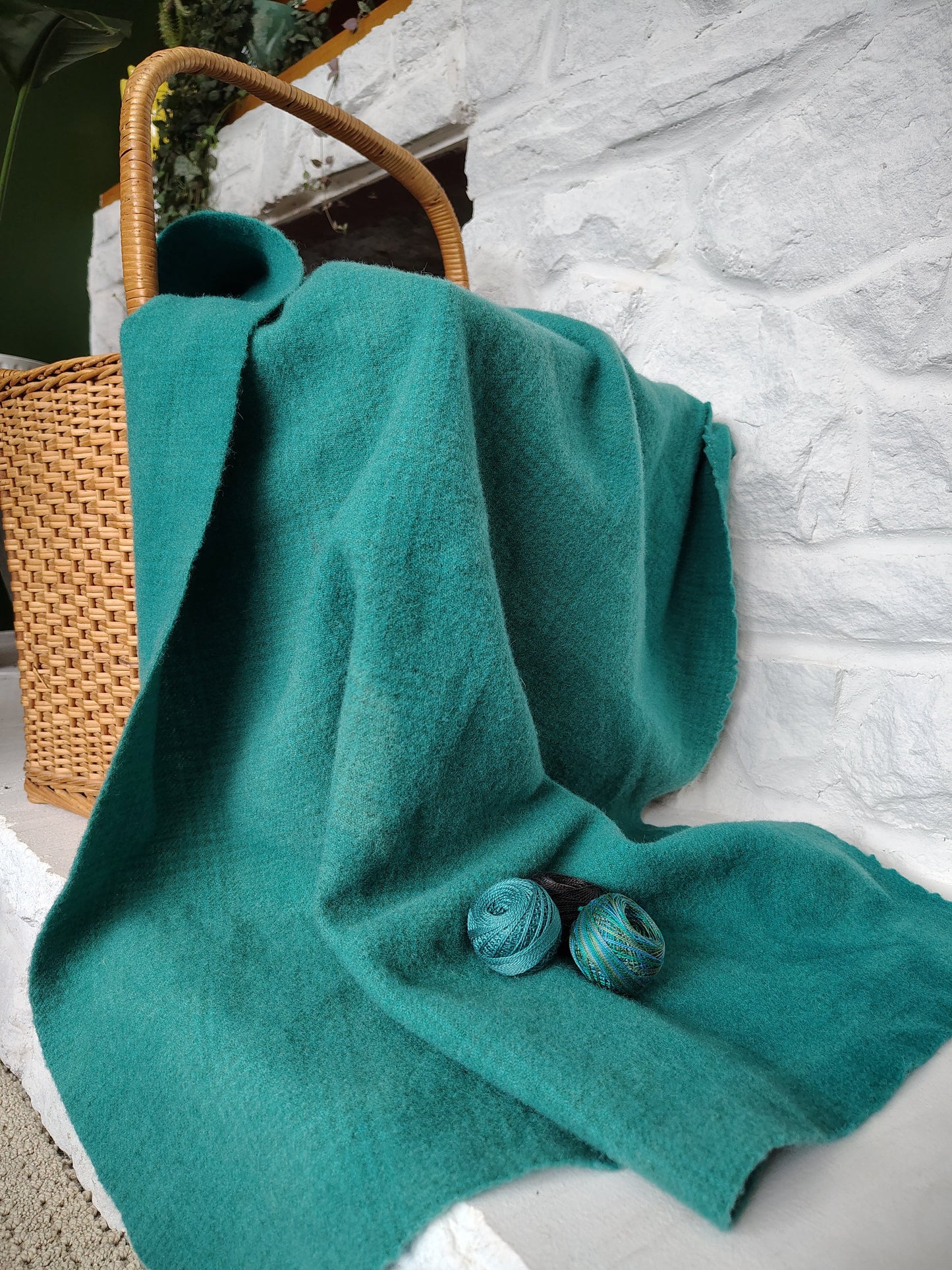 Forest Green Hand Dyed GnP Wool (Wholesale)