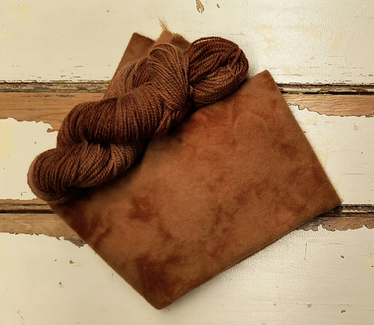 Pumpkin Peel Hand Dyed Wool Yarn (Wholesale)