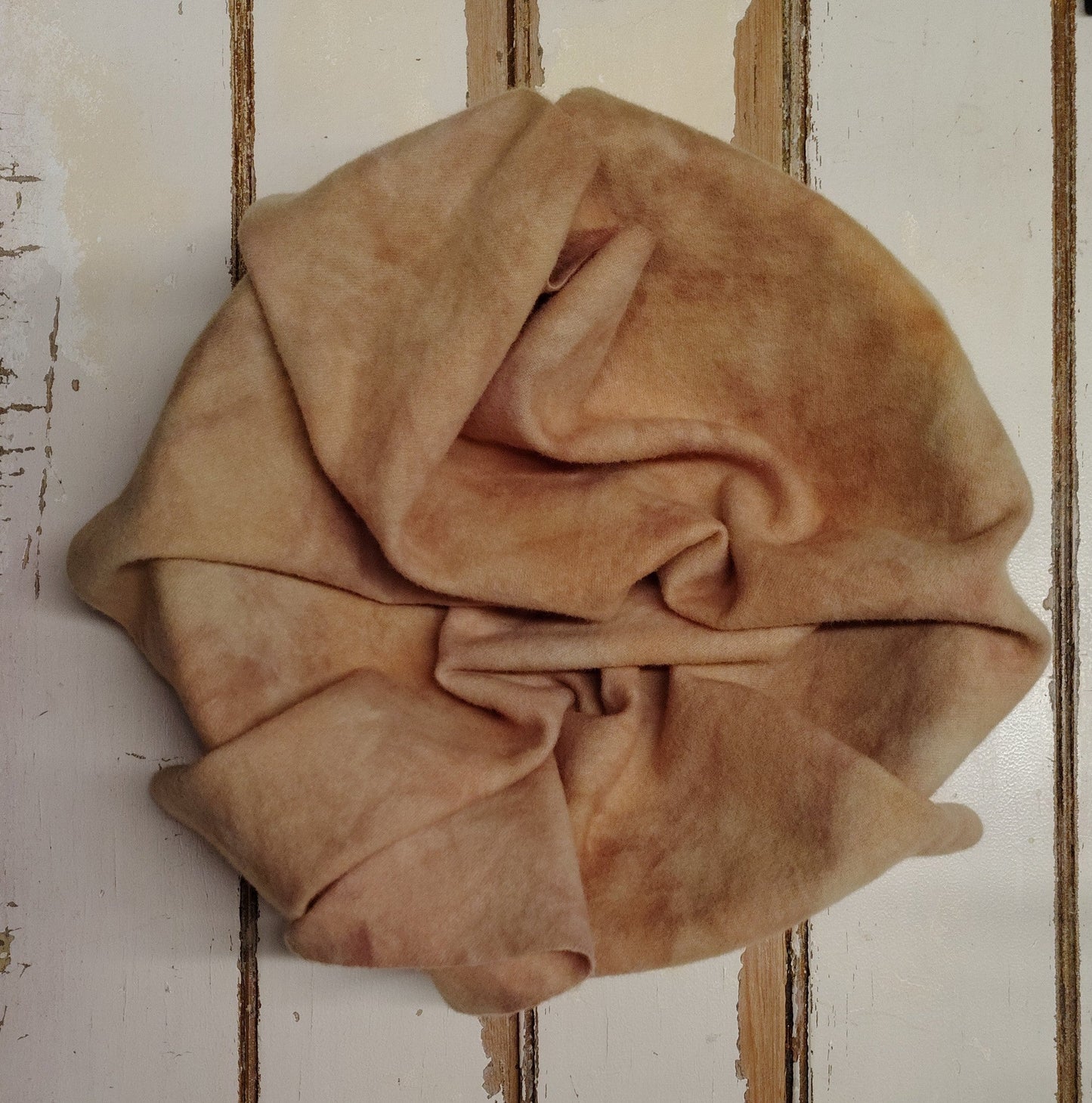 DARK AMBER Hand Dyed Wool