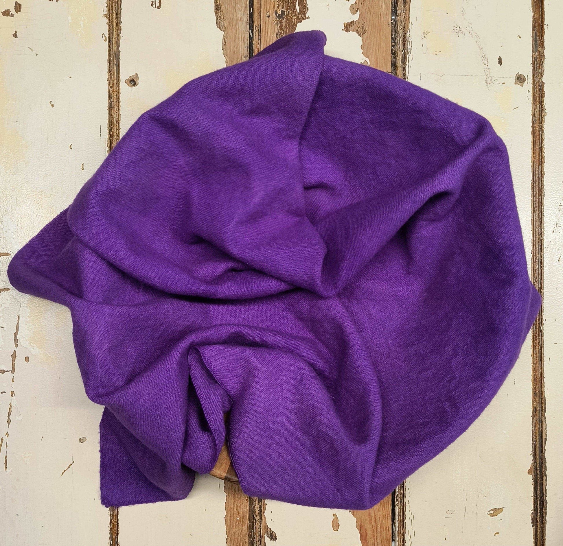 BLUE VIOLET 01 Hand Dyed Wool - All About Ewe Wool Shop