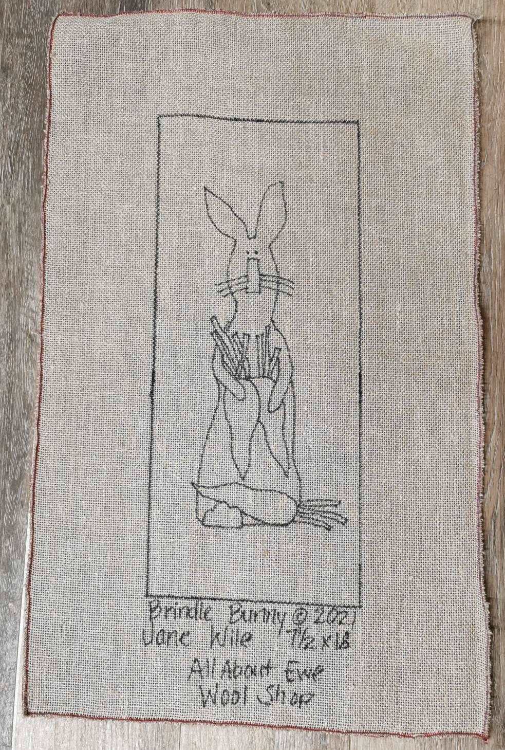 BRINDLE BUNNY Pattern - All About Ewe Wool Shop