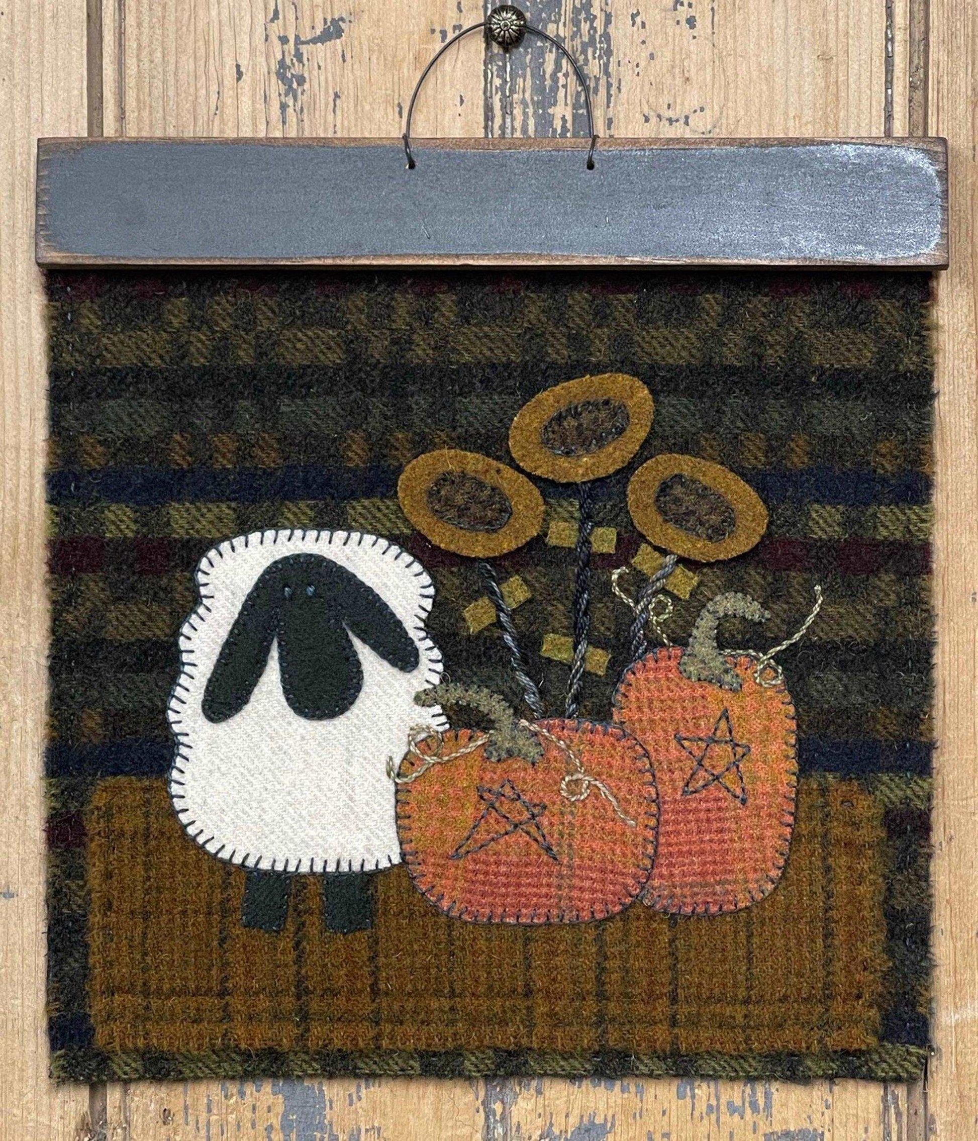 Fall For Ewe Mat Paper Pattern - All About Ewe Wool Shop