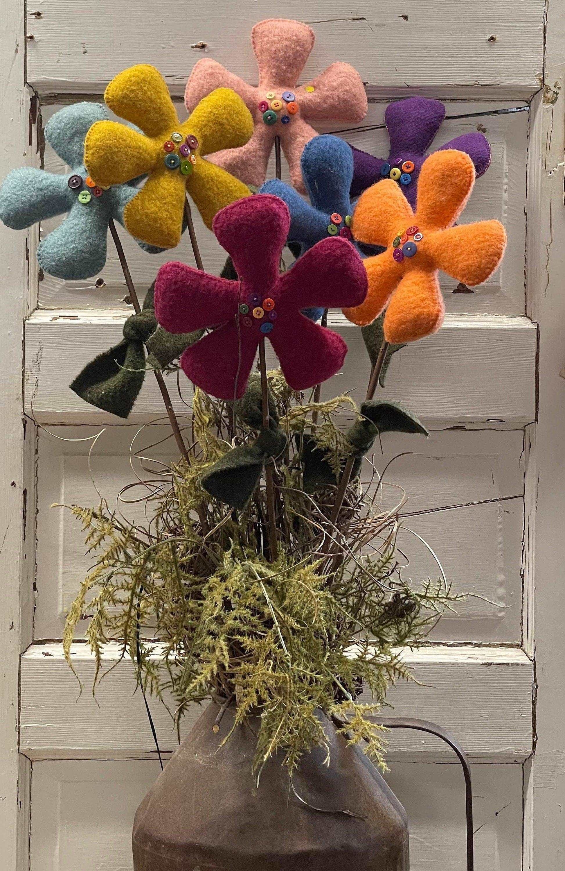 BLOOMS & BUTTONS Kit | Patchwork | Applique