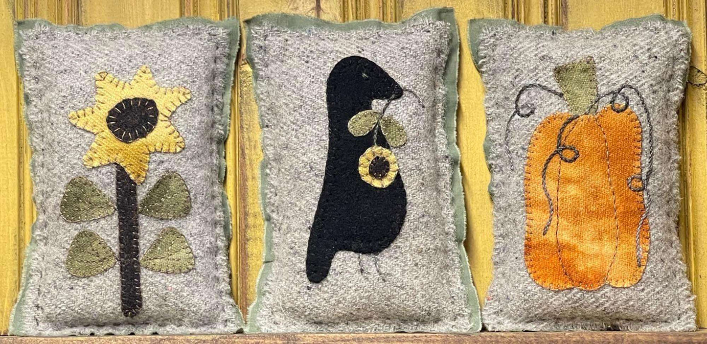 FALL FOR US - Set of 3 Paper Pattern - All About Ewe Wool Shop