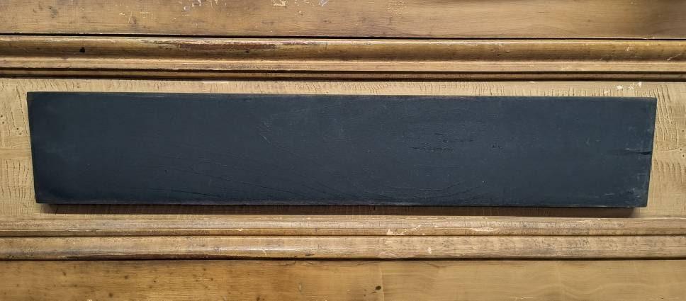5" x 28" Wooden Distressed Board with Wire