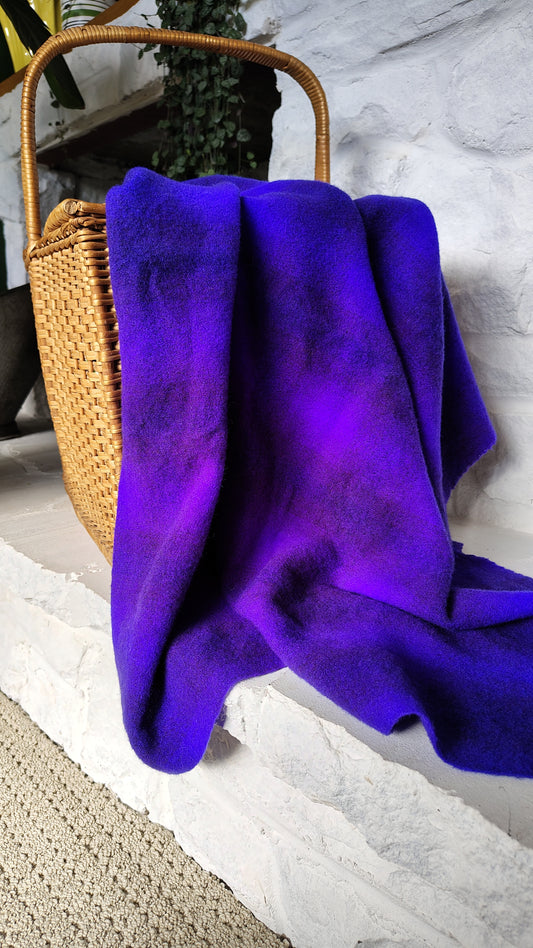 Brilliant Violet Hand Dyed CS Wool