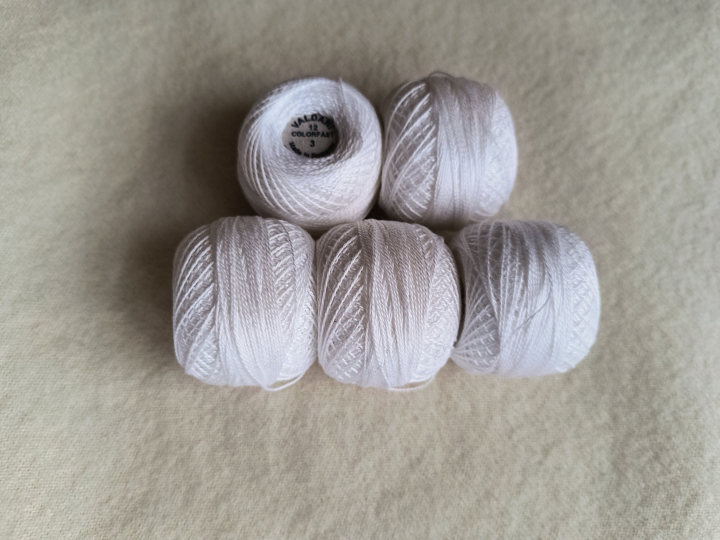 CLEARANCE | 3 #12 Valdani Perle Cotton Thread