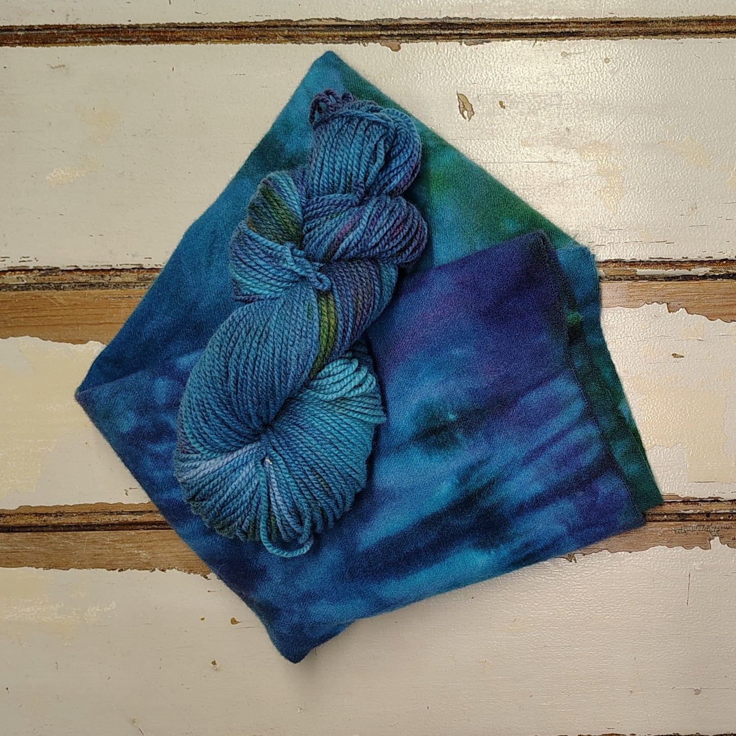 Island Sunset Hand Dyed Wool Yarn