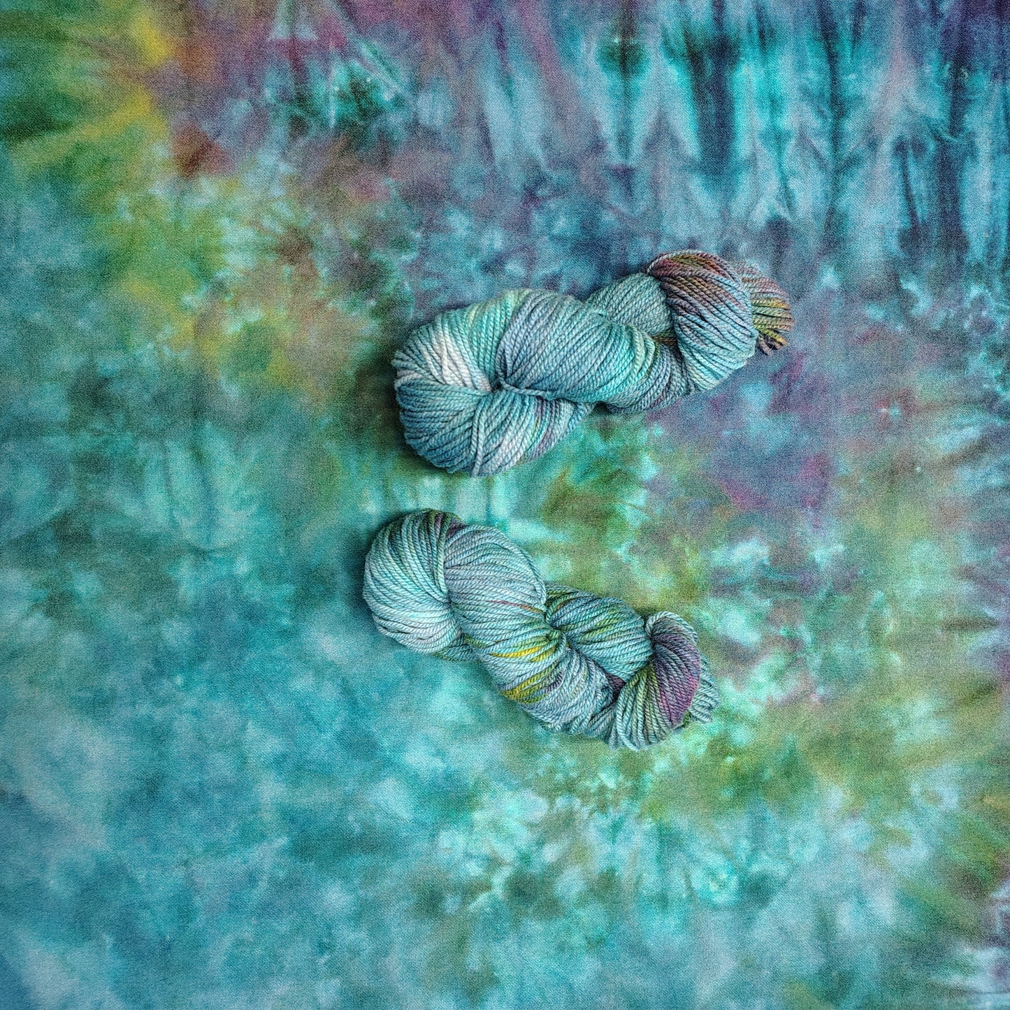 Island Sunset Hand Dyed Wool