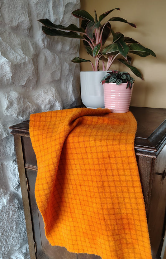 YP Bright Orange Hand Dyed Quarter Yard