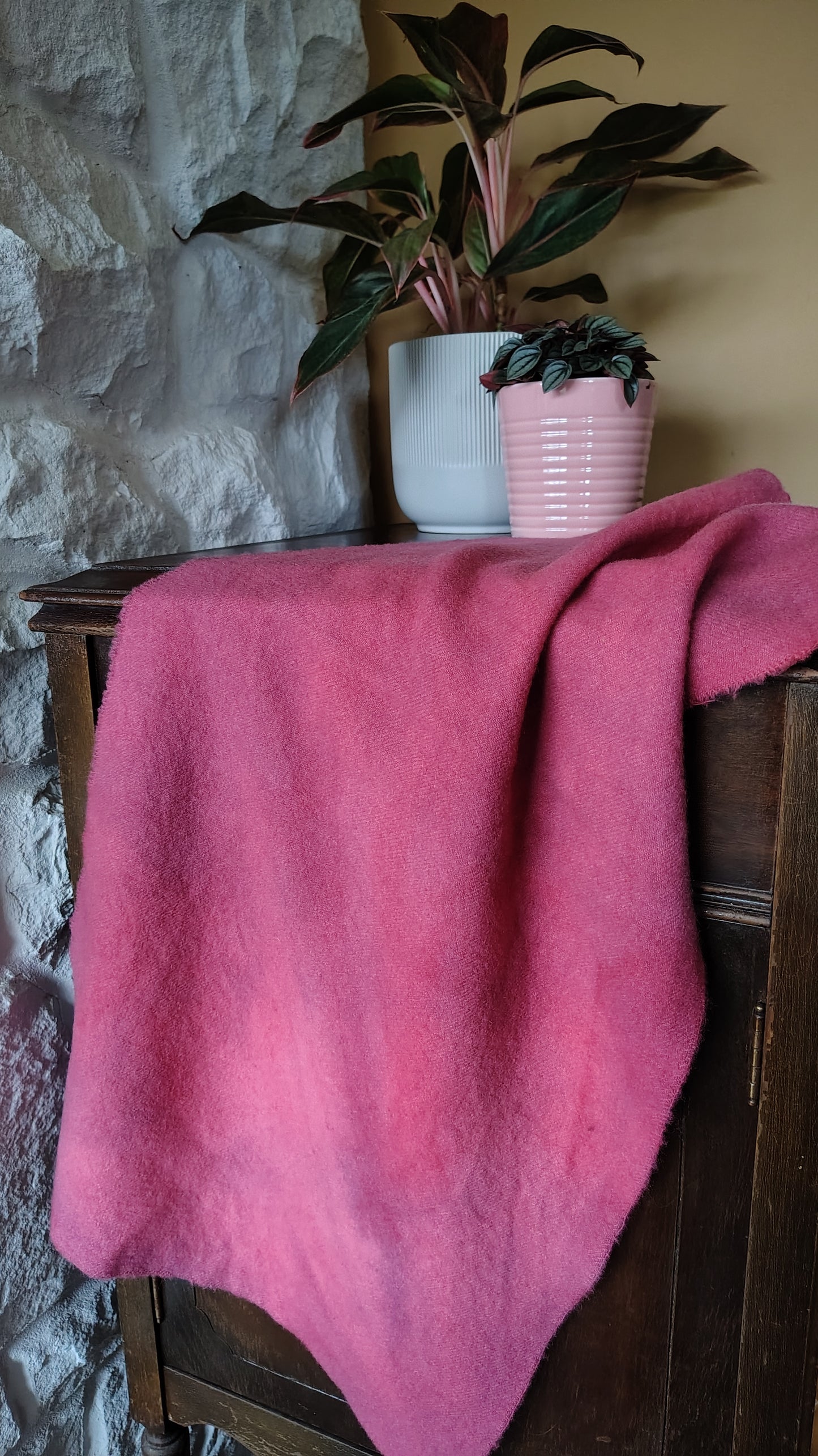 LPP Wine Rose Hand Dyed Quarter Yard
