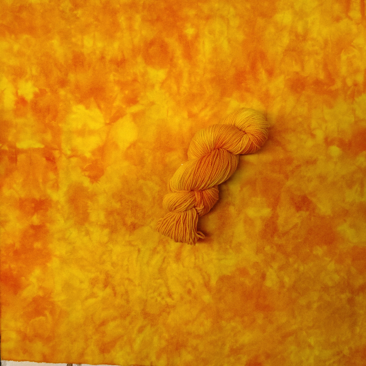Solar Flare Hand Dyed Wool Yarn