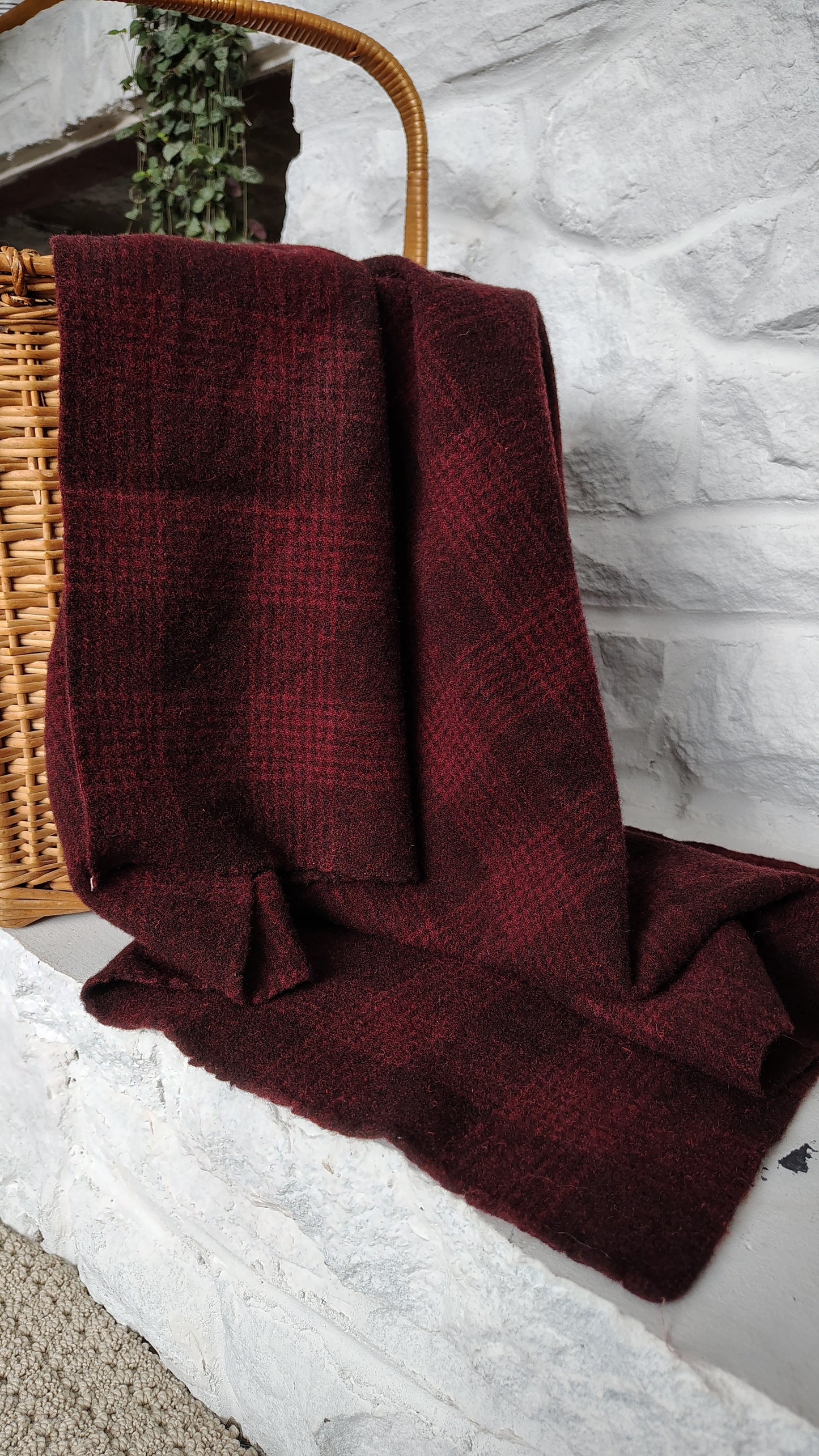 Red Hand Dyed BnP Wool