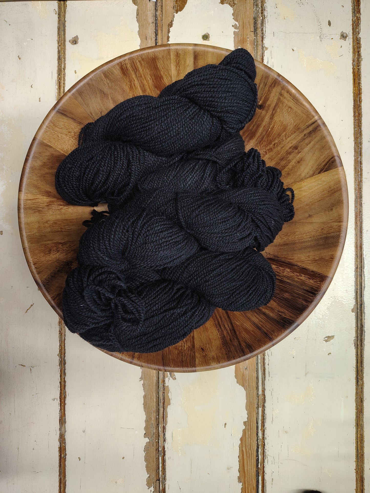 Black 2 Ply Yarn