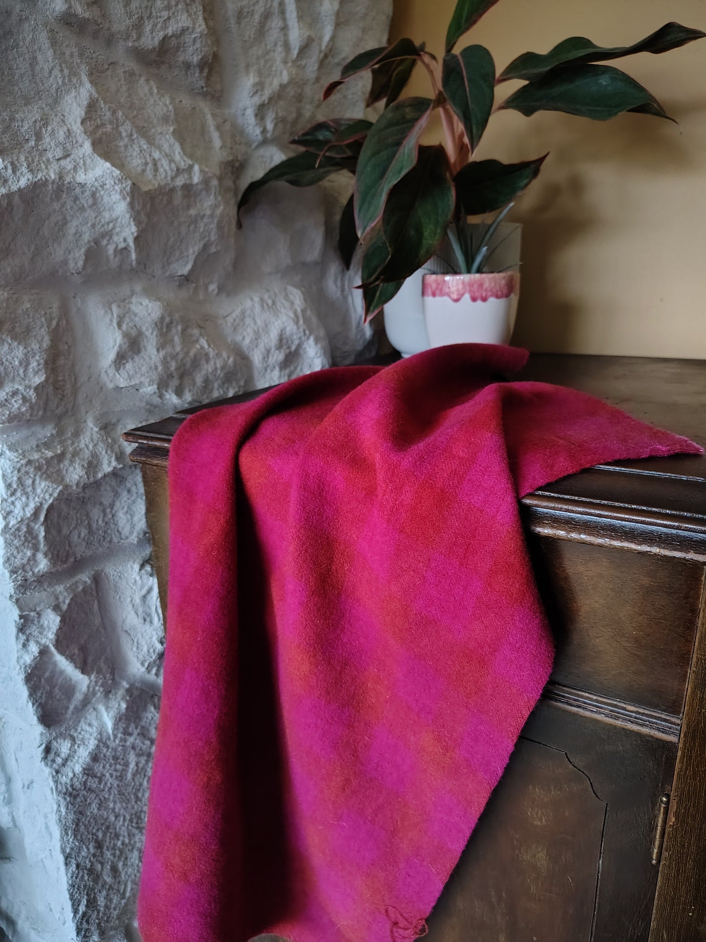 OPP Burgundy Hand Dyed Quarter Yard