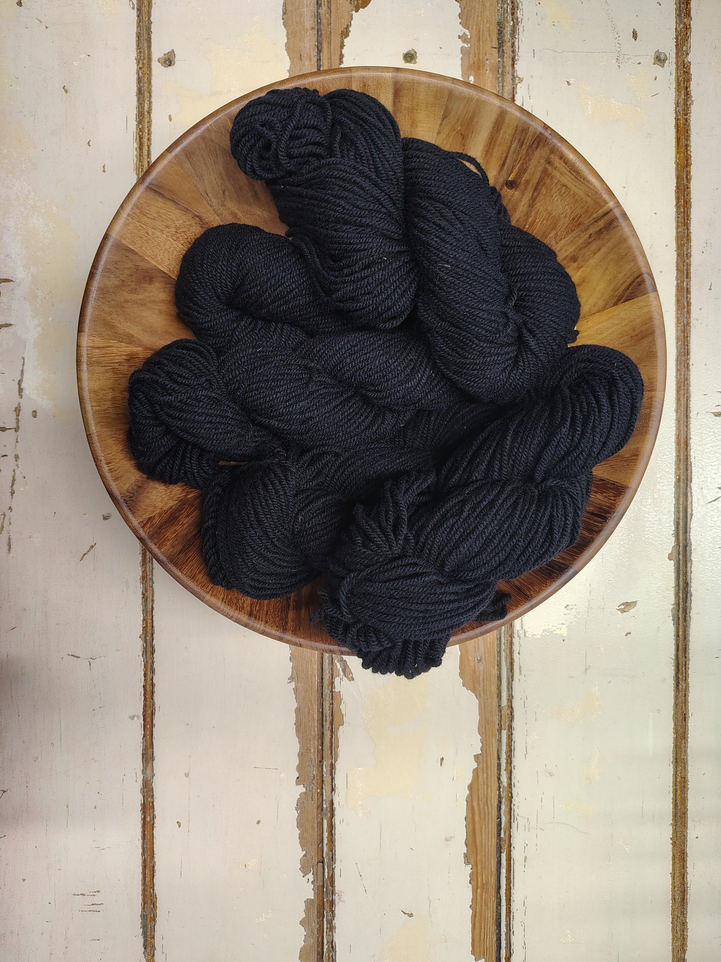 Black 3 Ply Yarn