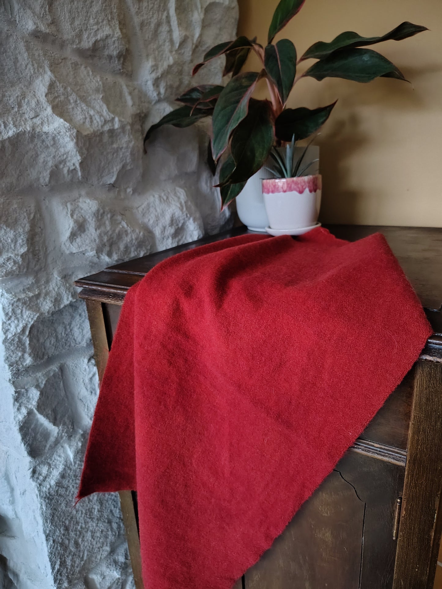 OP Burgundy Hand Dyed Quarter Yard
