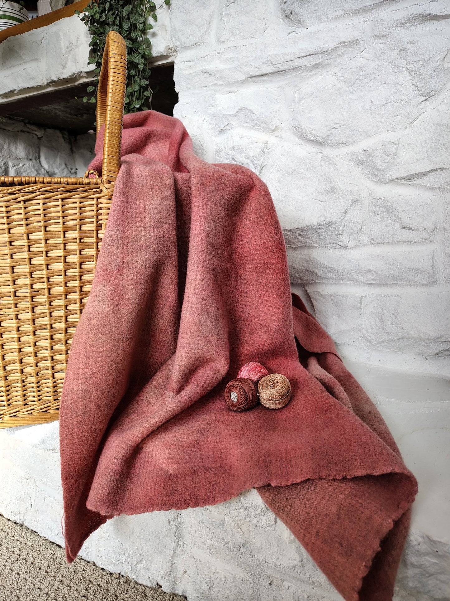 Terra Cotta Hand Dyed GP Wool