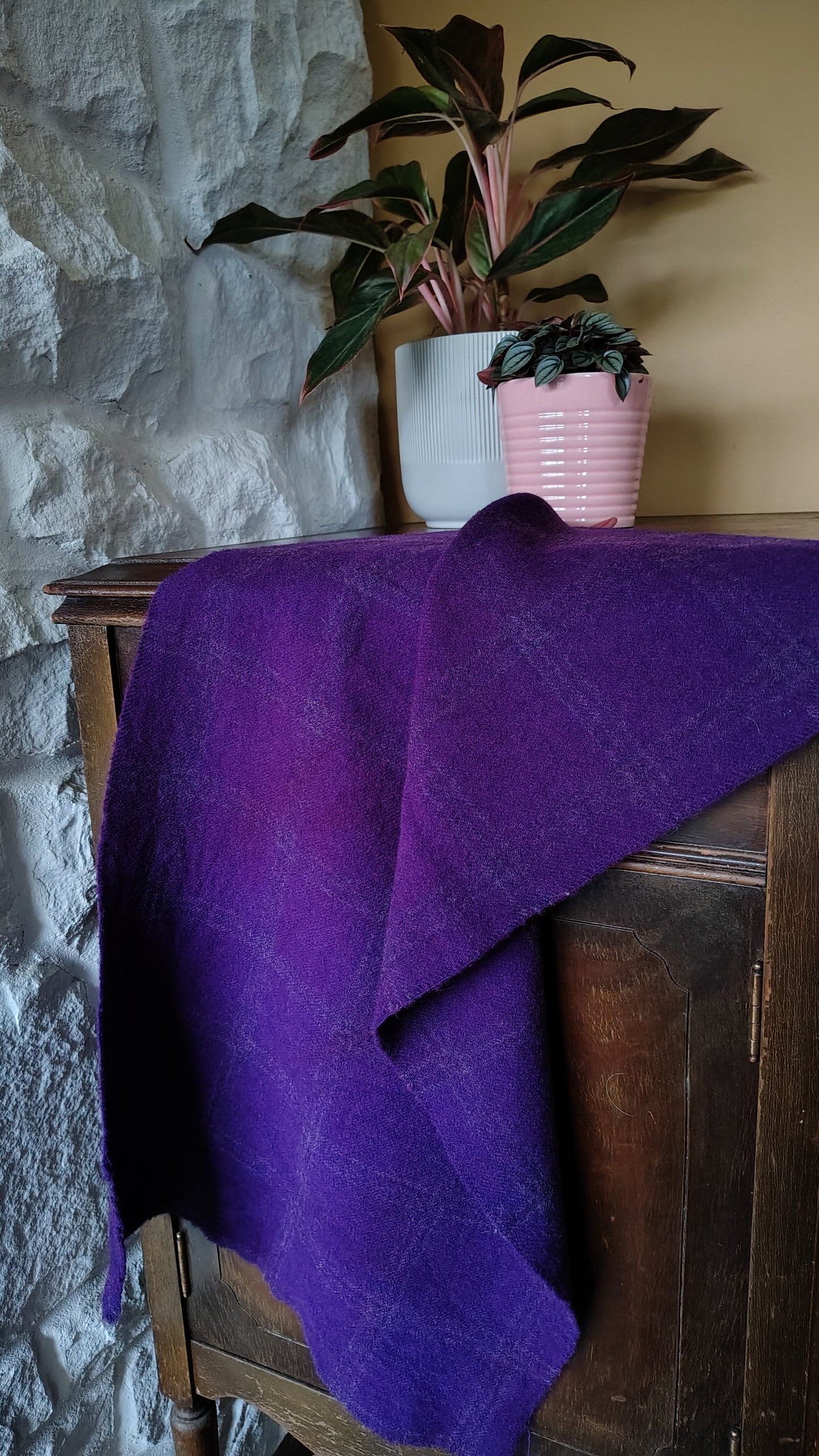 PBP Wine Rose Hand Dyed Quarter Yard